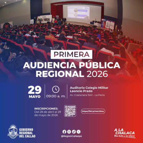 PRIMERA AUDIENCIA PÚBLICA REGIONAL 2026