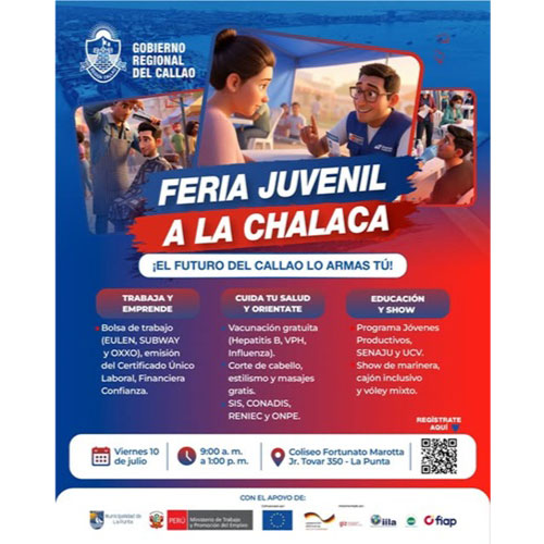 MÁS OPORTUNIDADES PARA LA JUVENTUD CHALACA